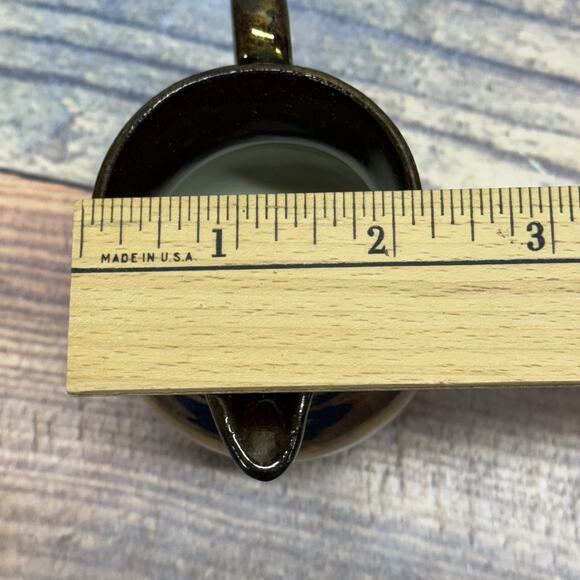 Set of 3 Allertons Longton England Copper Luster Painted Matching Pitchers - Picture 11 of 13